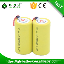 Mejor batería recargable sub c NICD 1.2v 3400mAh